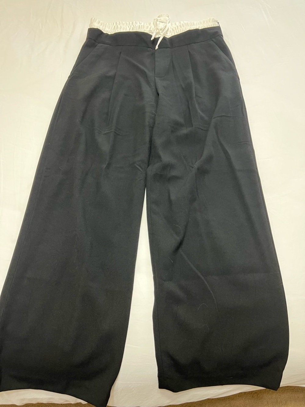 Gap mid rise double waist pant